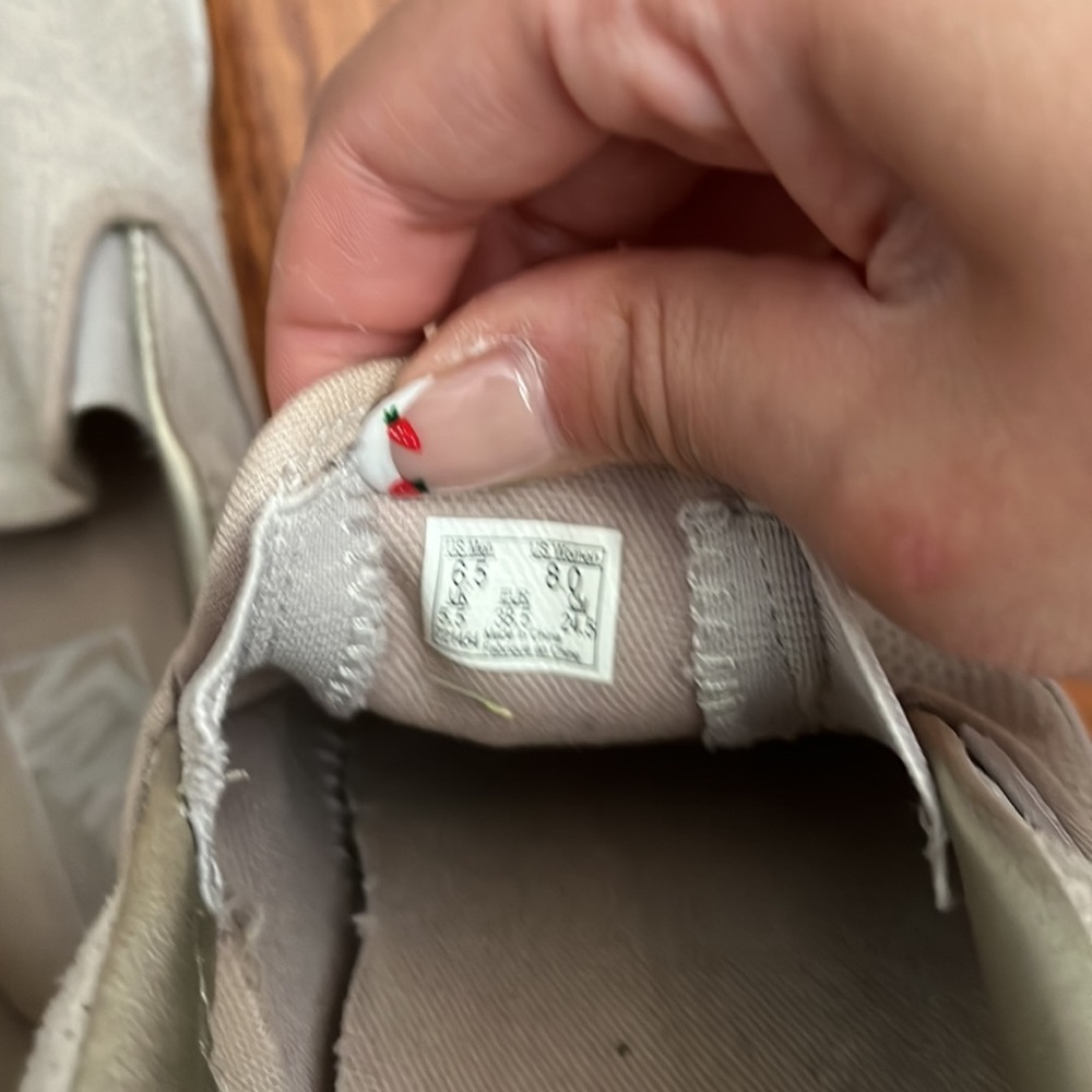 Vans Tan Suede Slip-On Shoes - Picture 4 of 5